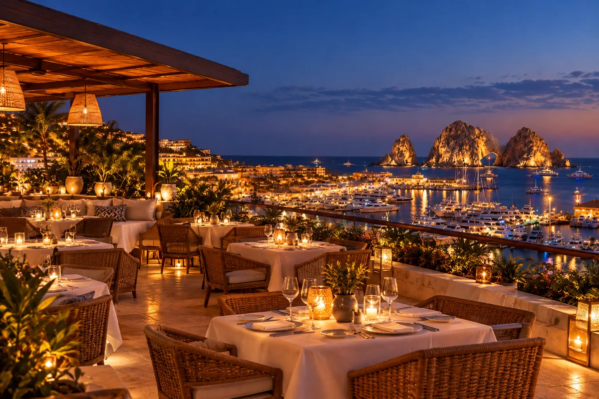 Breathless Cabo San Lucas Resort & Spa: illustrative photo of the restaurant terrace