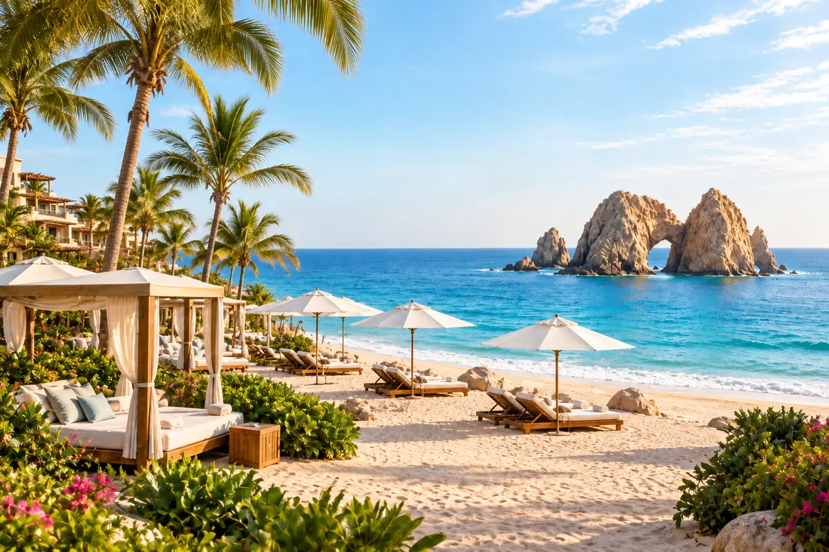 Paradisus Los Cabos: illustrative photo of the beach or spa garden