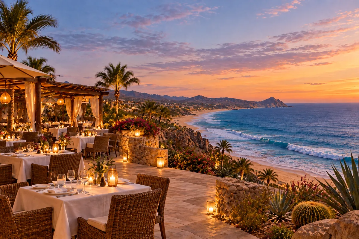 Pueblo Bonito Pacifica Golf & Spa Resort: illustrative photo of the restaurant terrace