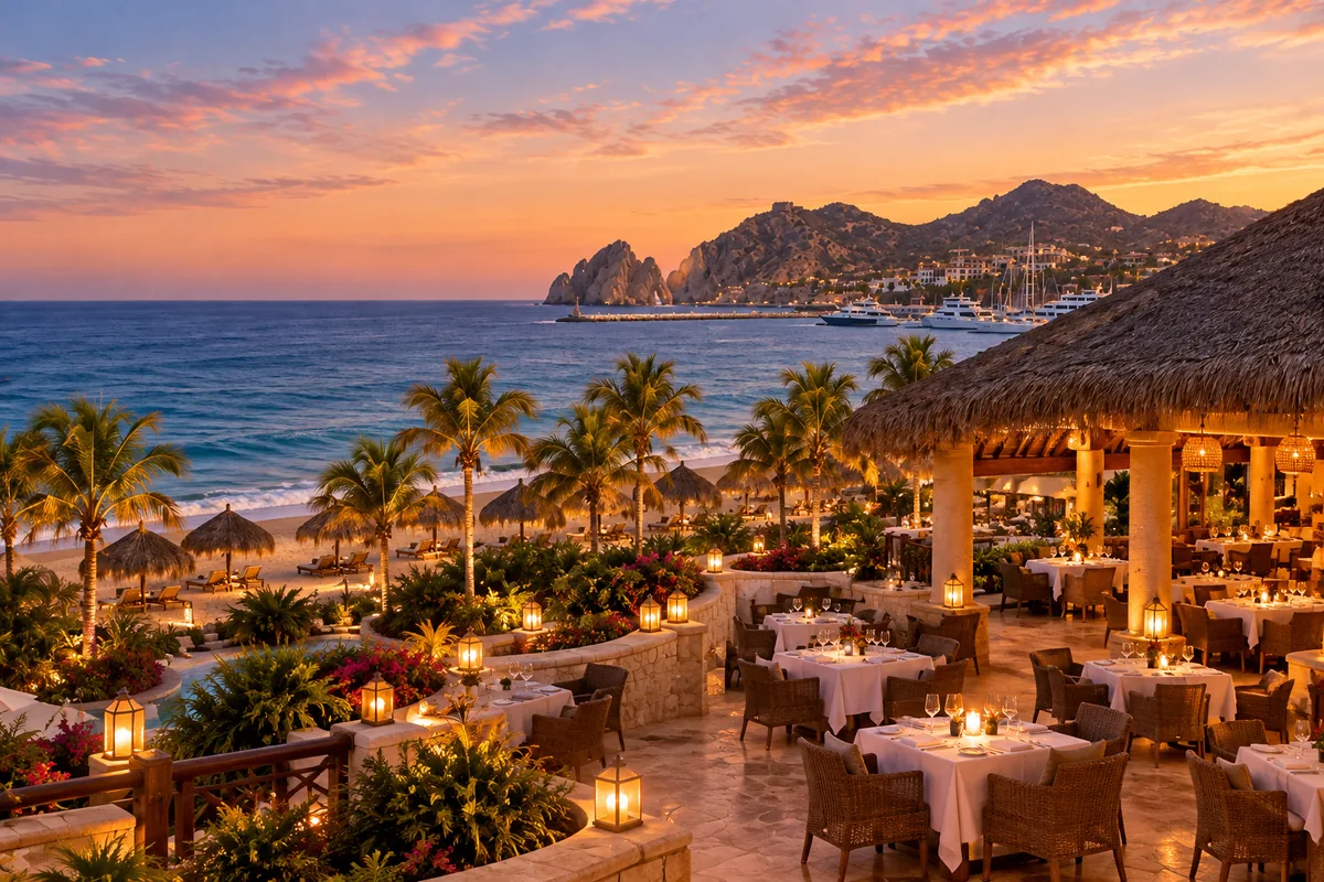 Riu Palace Cabo San Lucas: illustrative photo of the restaurant terrace